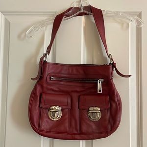 Red Marc Jacobs hobo bag